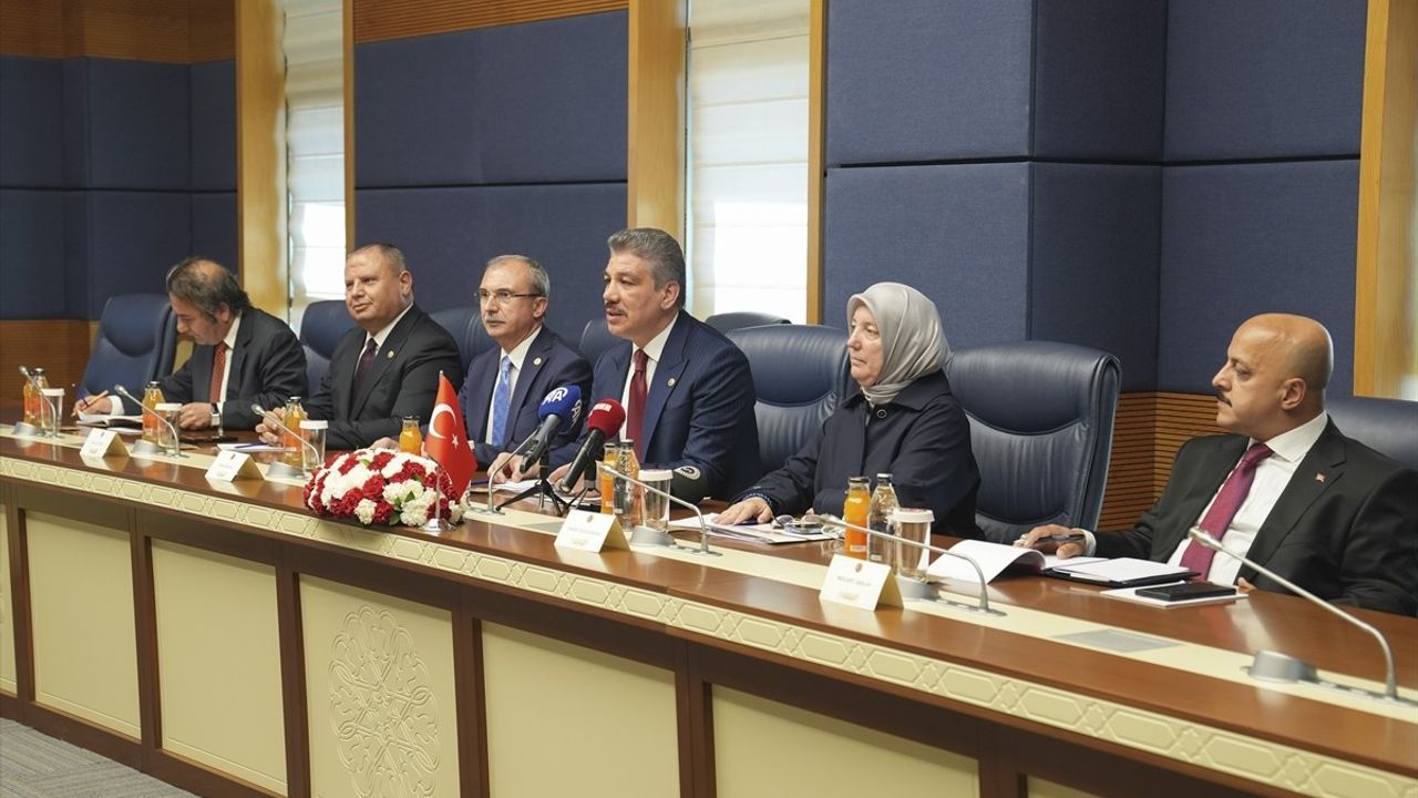 TBMM Adalet Komisyonu Başkanı Yüksel, KKTC Heyeti ile Görüştü