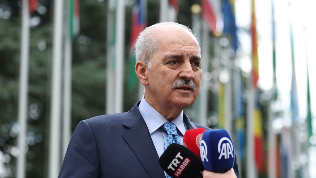 TBMM Başkanı Kurtulmuş, Cenevre'de 'Terörsüz Türkiye' Komisyonunu Duyurdu