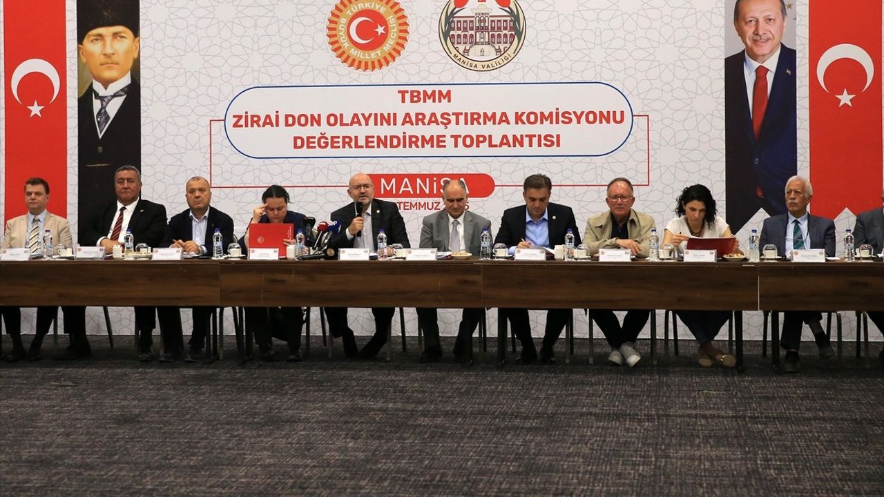 TBMM Zirai Don Olayını Araştırma Komisyonu Manisa'da İncelemelerde Bulundu