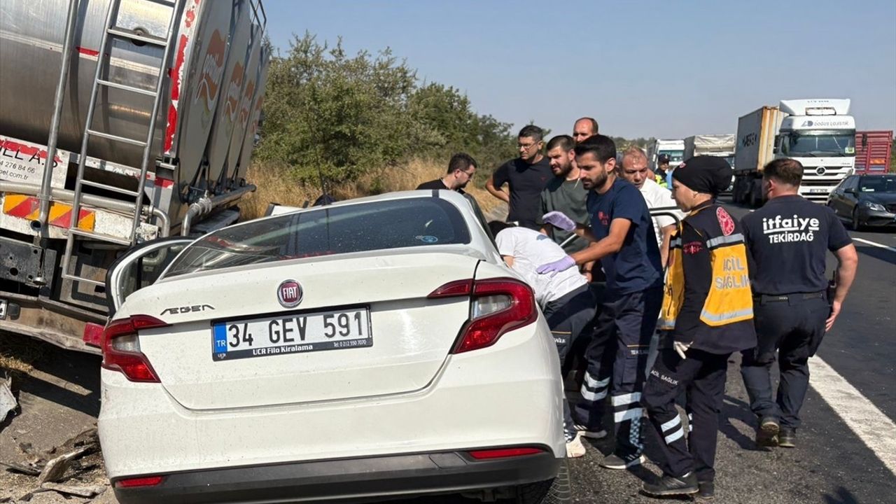 Tekirdağ'da Feci Kaza: 4 Kişi Hayatını Kaybetti