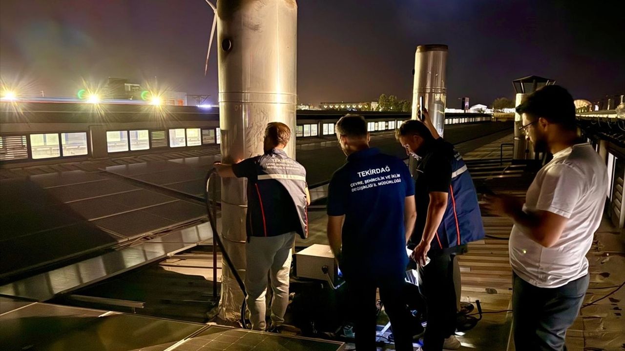 Tekirdağ'da Kötü Koku Kaynağı Araştırılıyor