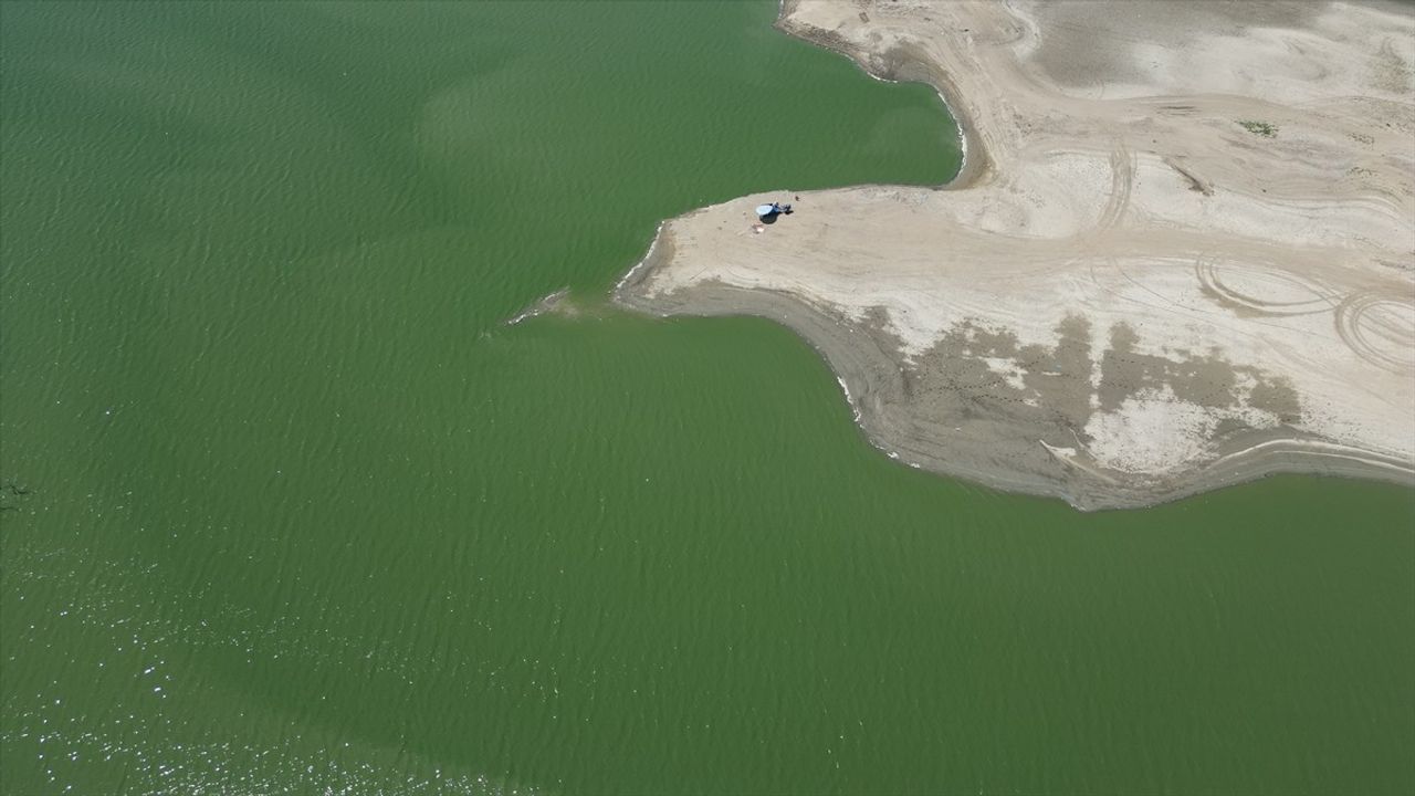 Tekirdağ'da Türkmenli Göleti'nde Su Seviyesi Kritik Durumda