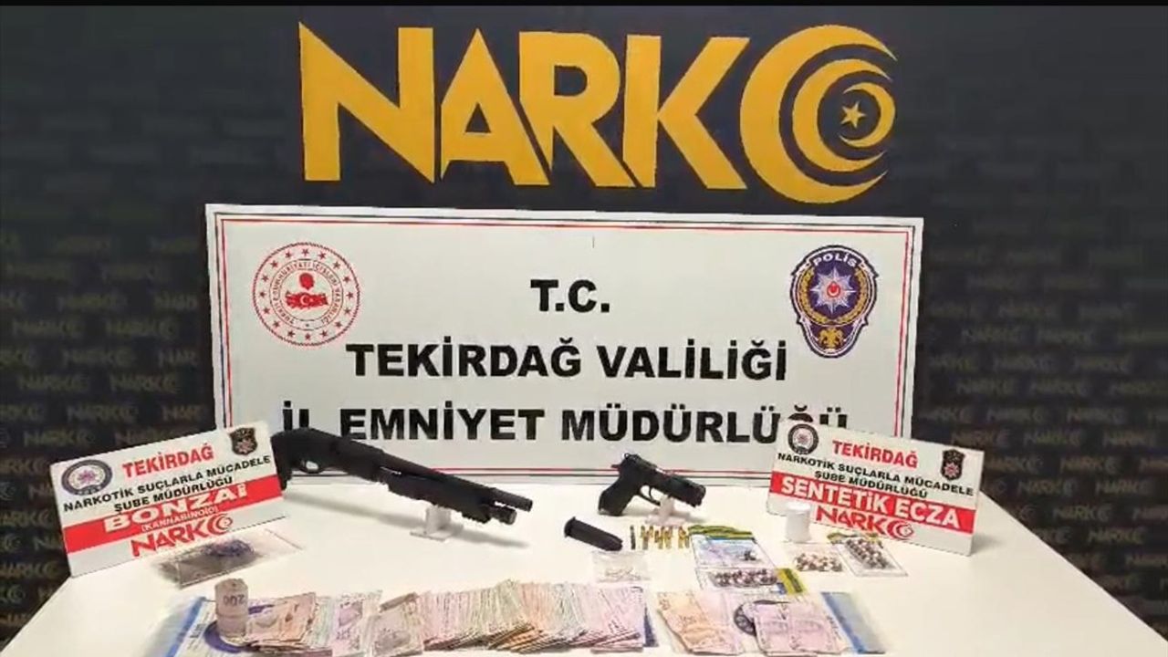 Tekirdağ'da Uyuşturucu Operasyonu: 10 Şüpheli Tutuklandı