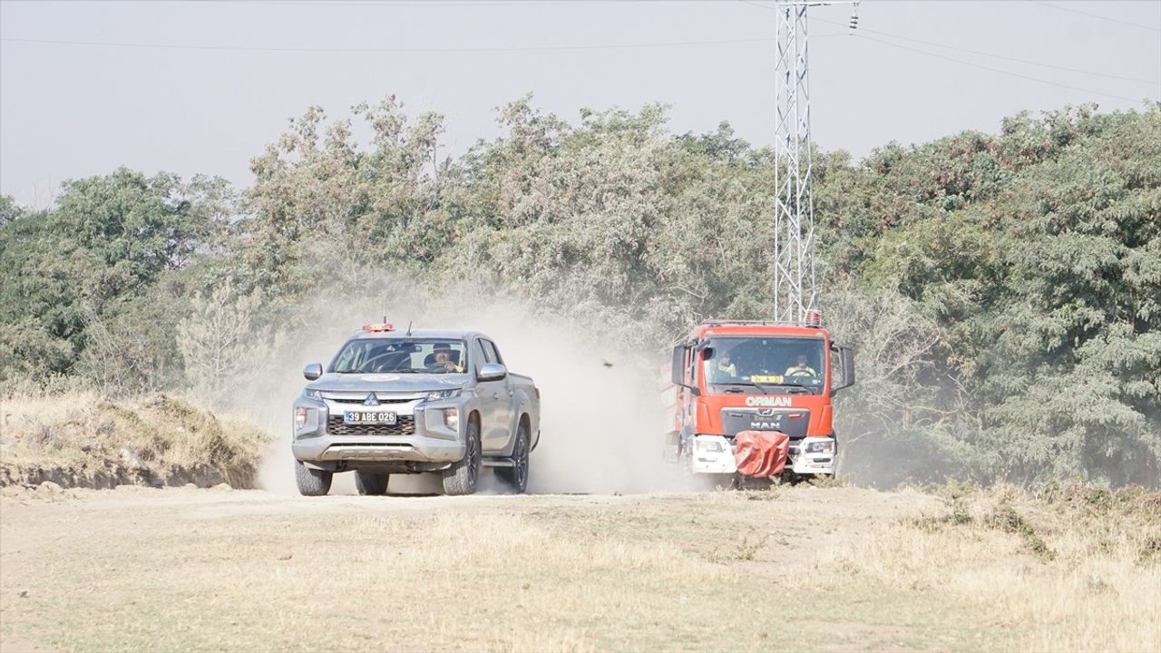 Tekirdağ'daki Orman Yangını Çanakkale'ye Sıçradı, Otoyol Yeniden Ulaşıma Açıldı
