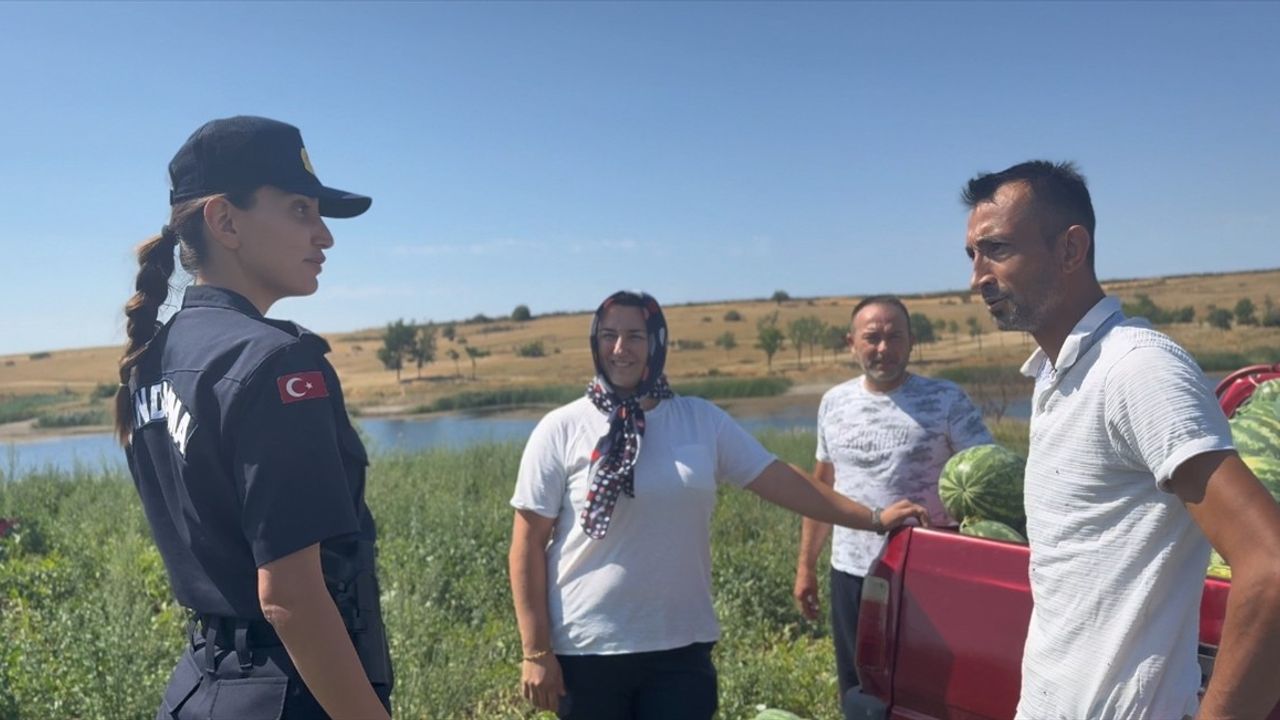 Tekirdağ'ın İlk Kadın Jandarma Komutanı Göreve Başladı