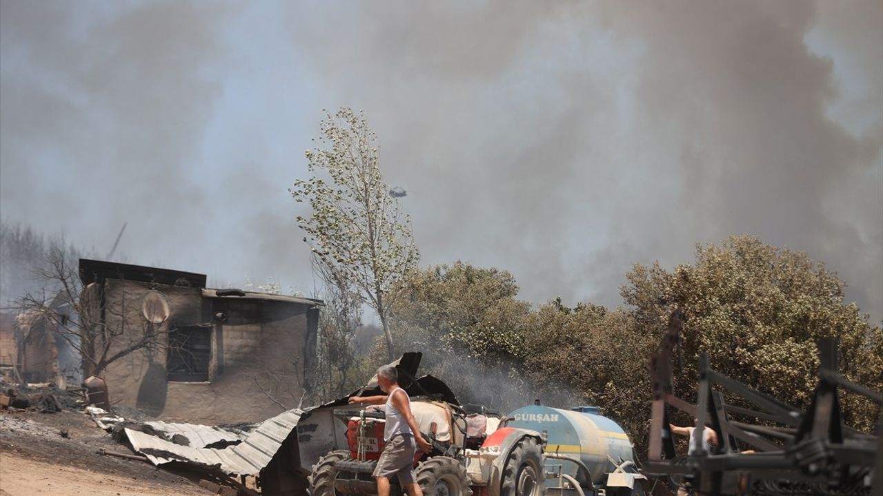 Tekirdağ Orman Yangınına Hızlı Müdahale Devam Ediyor