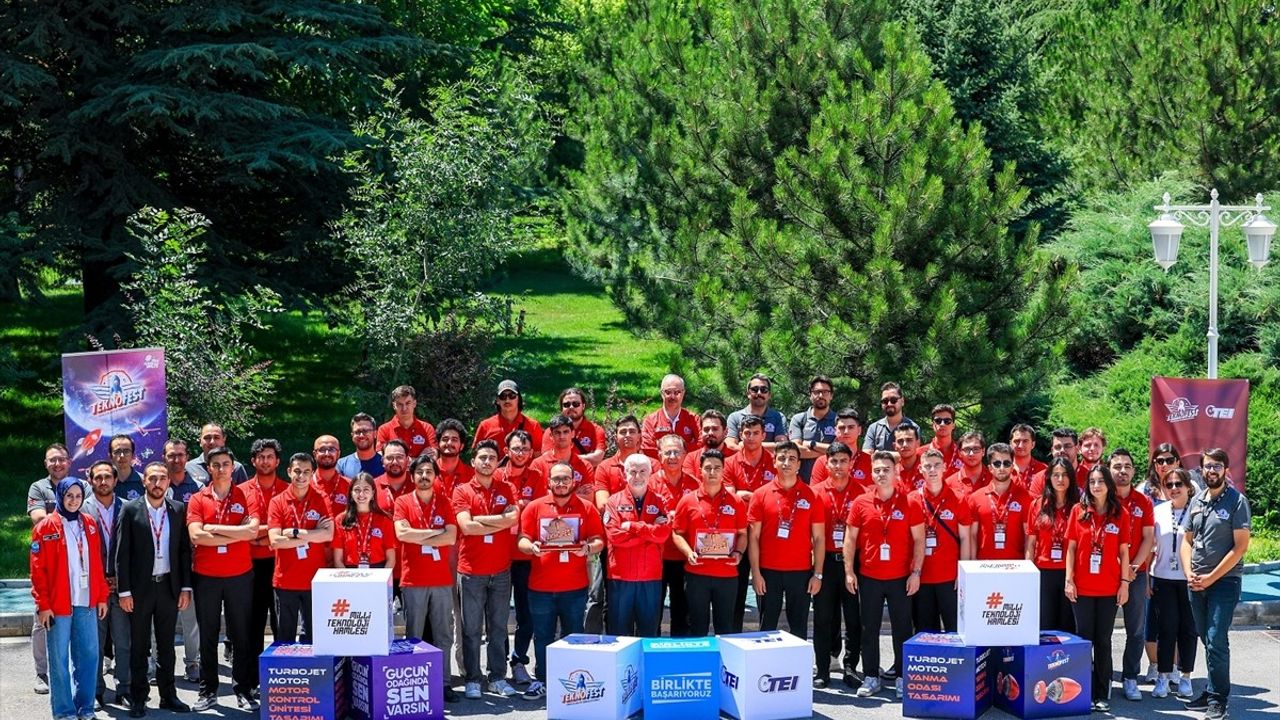 TEKNOFEST 2025: Jet Motor Tasarım Yarışması Final Sunumları TEI'de Yapıldı