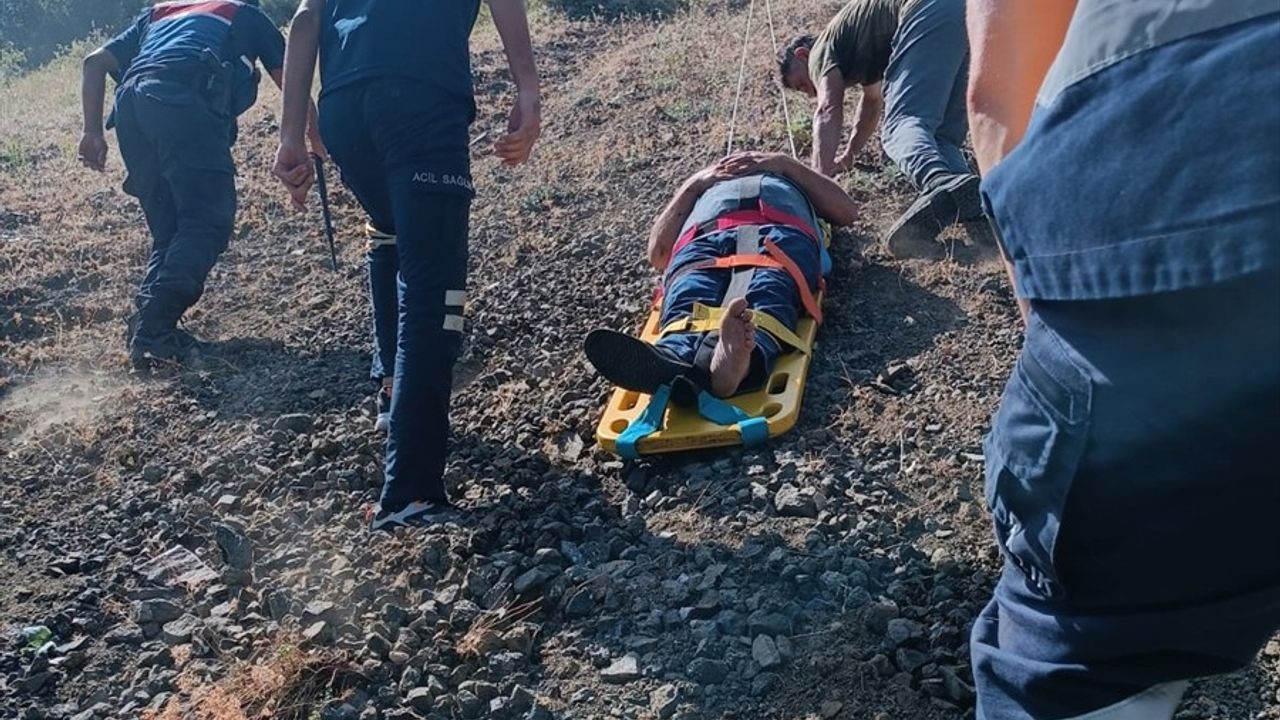 Tokat'ta Uçuruma Devrilen ATV Kazasında İki Kişi Yaralandı