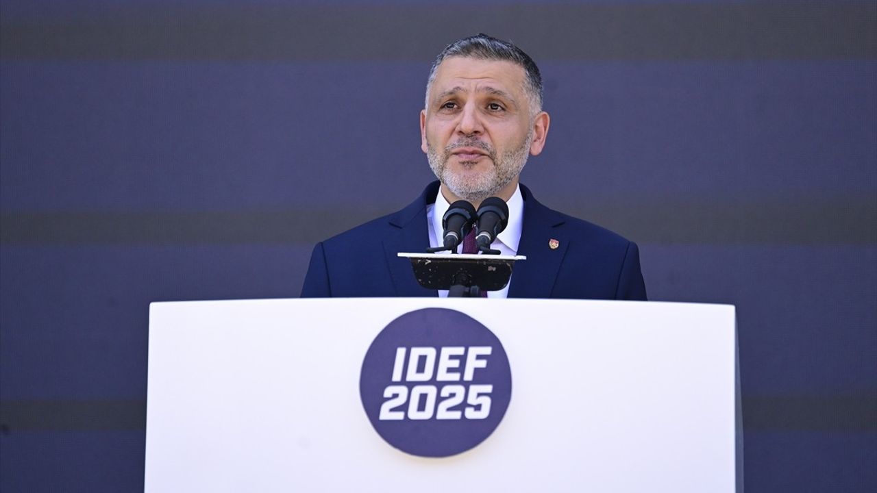 TSKGV Genel Müdürü Topçu'dan IDEF 2025 Açılışında Önemli Açıklamalar