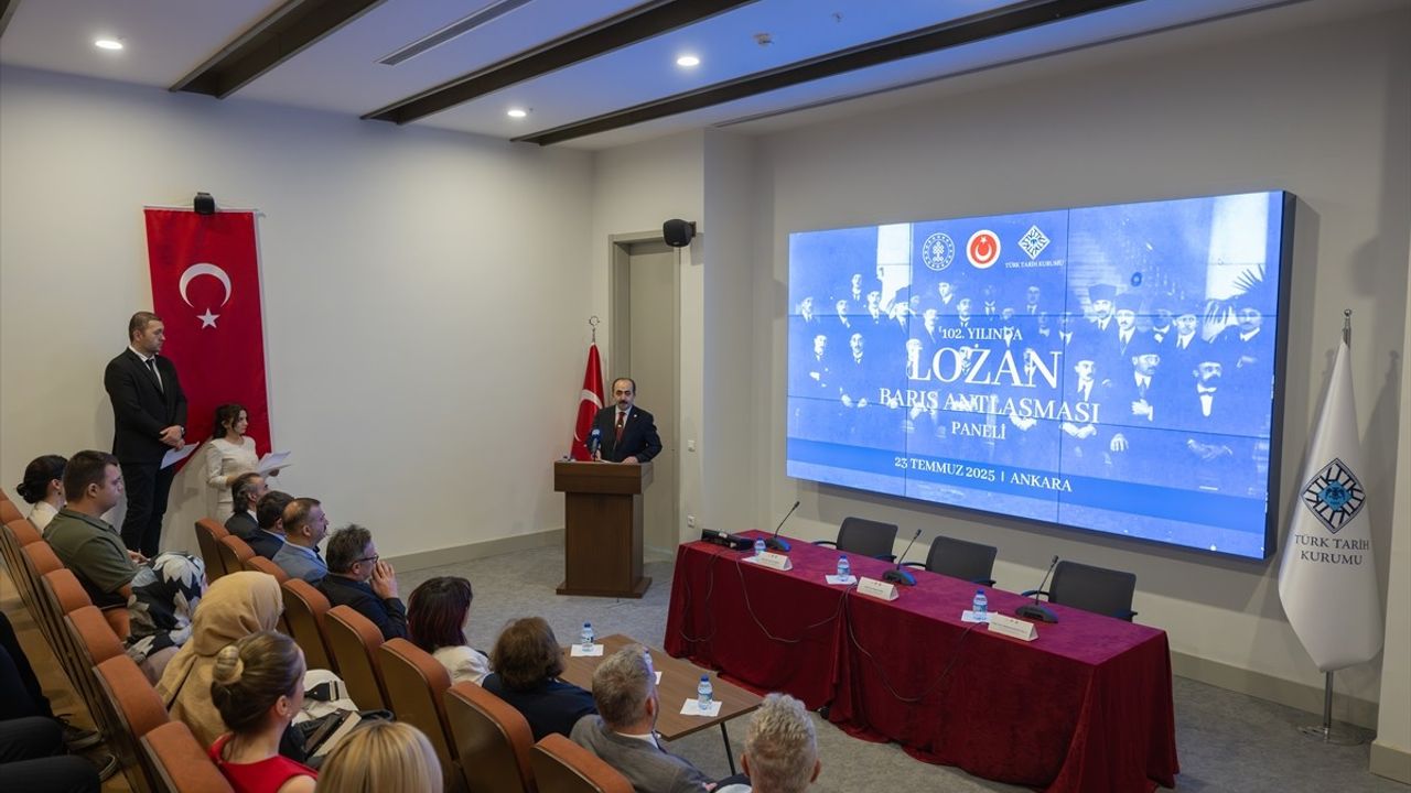 TTK'dan 102. Yılında Lozan Barış Antlaşması Paneli