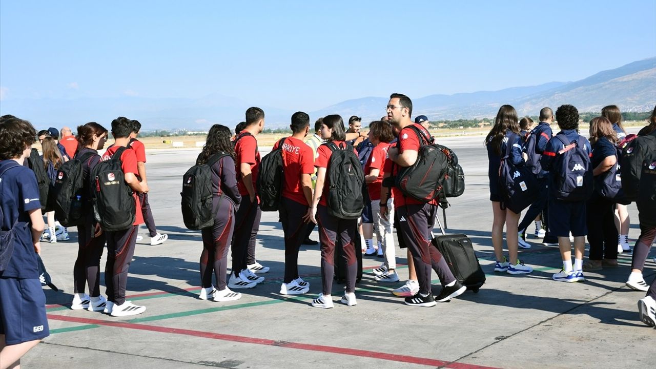 Türk Sporcular, Kuzey Makedonya'daki EYOF 2025'e THY ile Ulaştı