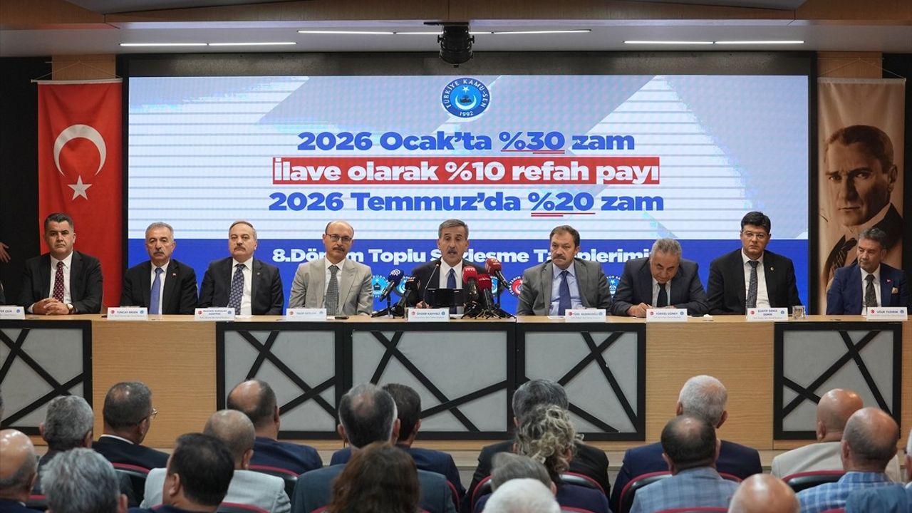 Türkiye Kamu-Sen'den 8. Dönem Toplu Sözleşme Talepleri: 7.500 TL Telafi Zammı İstiyorlar
