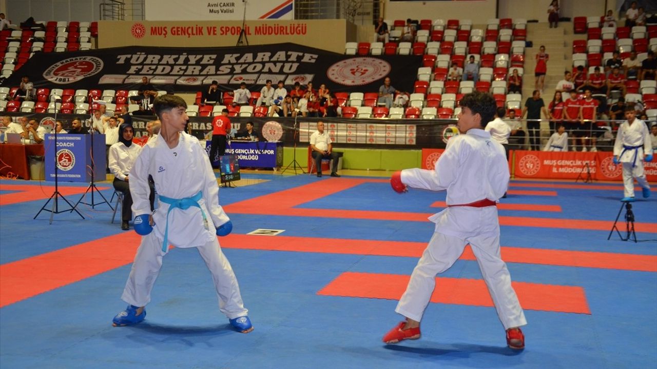 Türkiye Karate Premier Ligi 4. Ayağı Muş'ta Start Aldı