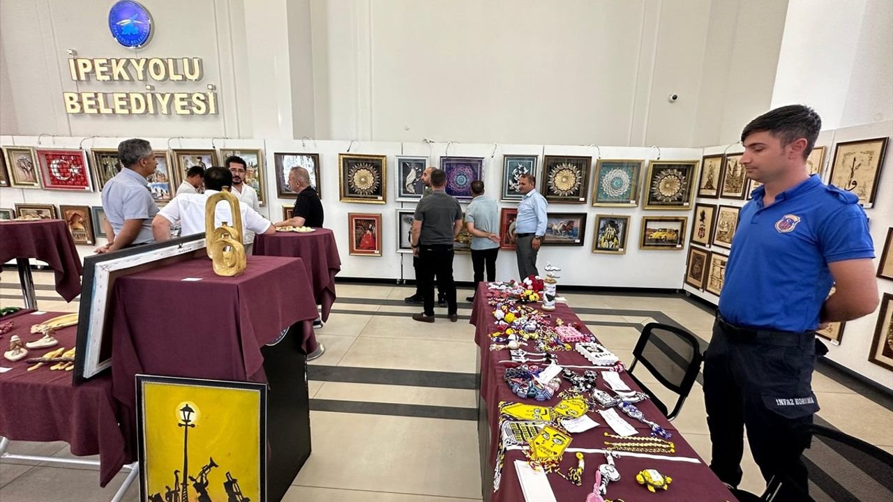 Van'da Hükümlü ve Tutukluların Eserleri Sergilendi