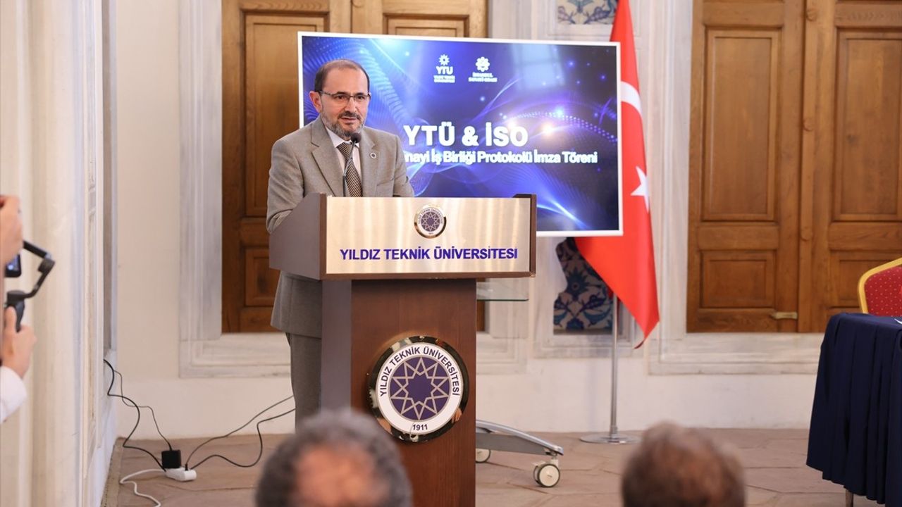 YTÜ ve İSO, Üniversite-Sanayi İşbirliği Protokolü İmzaladı