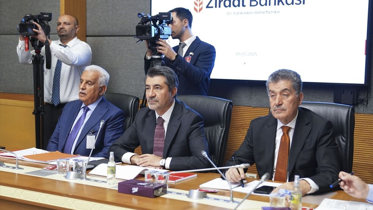Ziraat Bankası'nın 2021-2022 Hesapları TBMM KİT Komisyonunda Görüşüldü