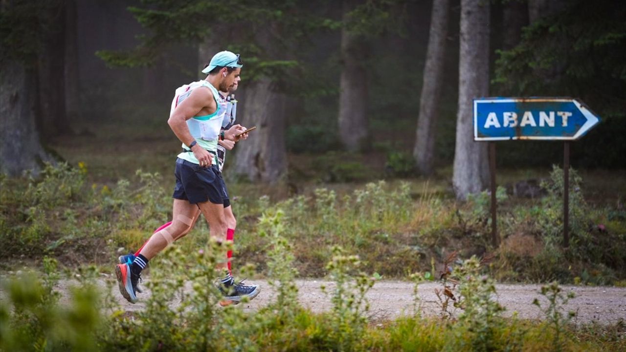 3. Uluslararası Ultra Abant Patika Koşu Yarışması Bolu'da Gerçekleştirildi