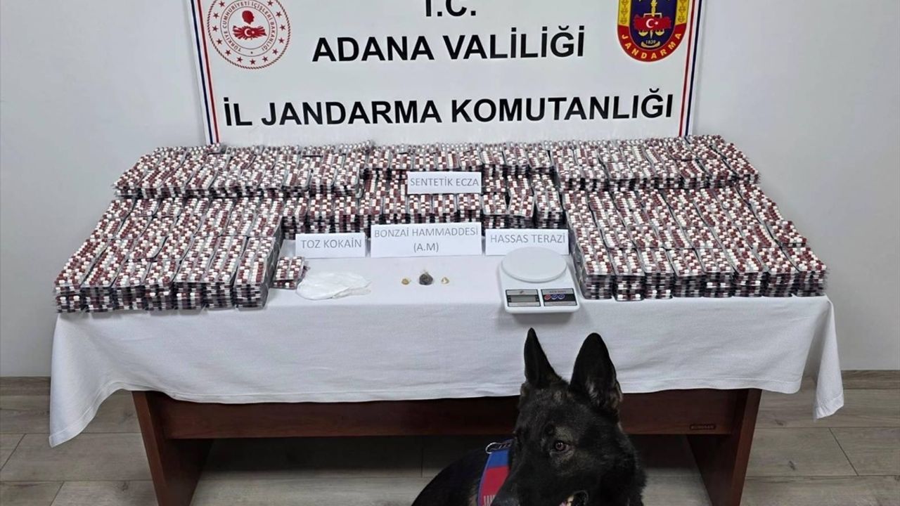 Adana'da 19 Bin Sentetik Uyuşturucu Hap Ele Gepassedildi