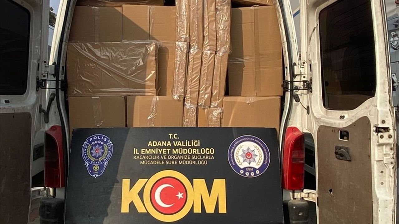 Adana'da 4,8 Milyon Doldurulmuş Makaron Ele Ge geçirildi