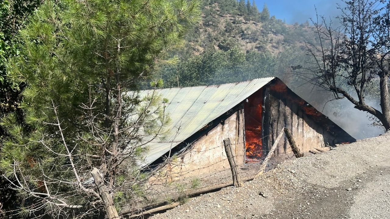 Adana'da Yangın Kontrol Altına Alındı: İki Katlı Ev Küller Altında Kaldı
