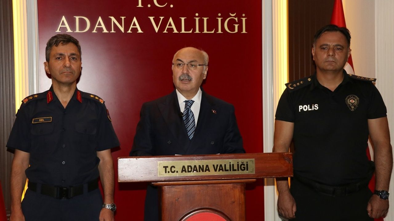 Adana Valisi Köşger: Temmuz asayişinde 9 bin 400 polisle huzur hedefi
