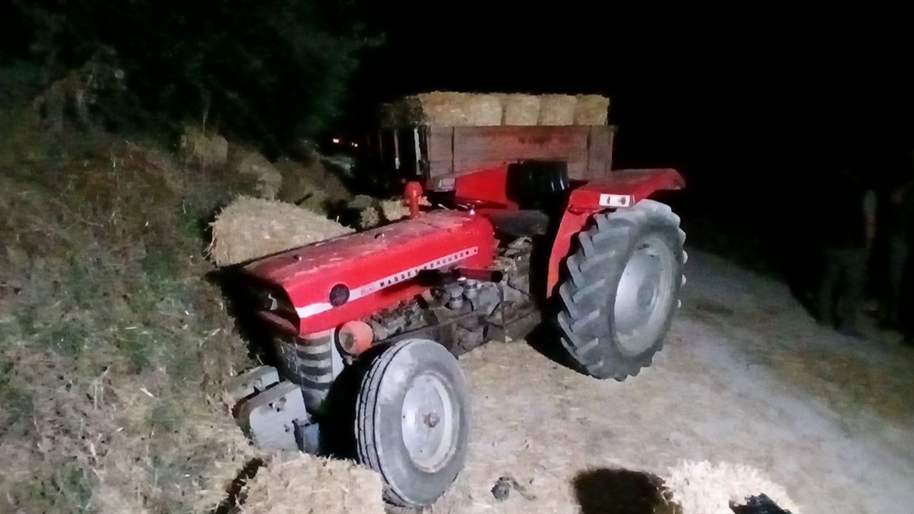 Amasya'da Traktör Devrildi: Sürücü Hayatını Kaybetti