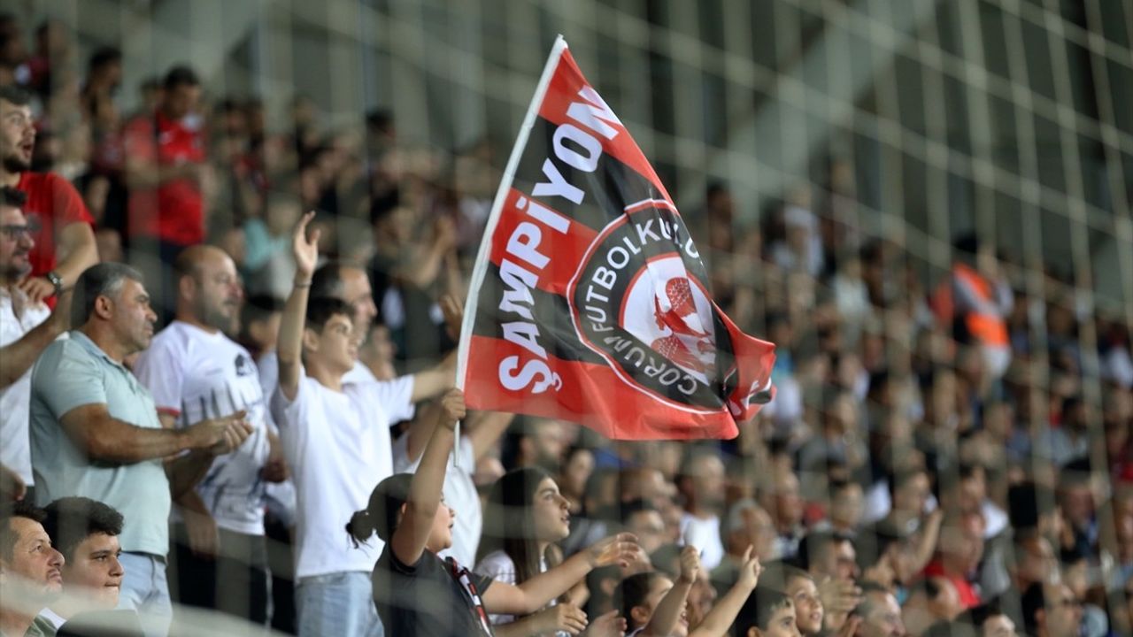 Arca Çorum FK, Trendyol 1. Lig'de SMS Grup Sarıyer'i 2-1 Yendi