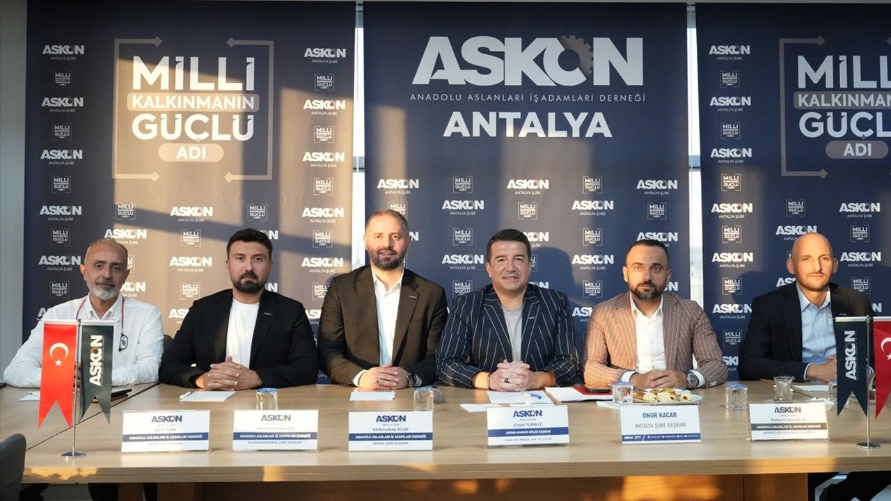 ASKON Akdeniz Bölgesi'nde Ekonomik İşbirliği için Toplandı