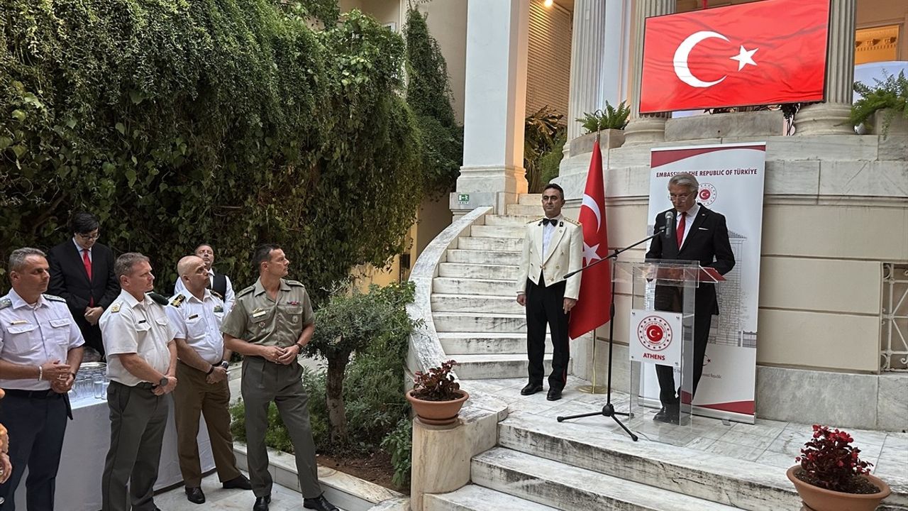 Atina'da 30 Ağustos Zafer Bayramı ve Türk Silahlı Kuvvetleri Günü resepsiyonu