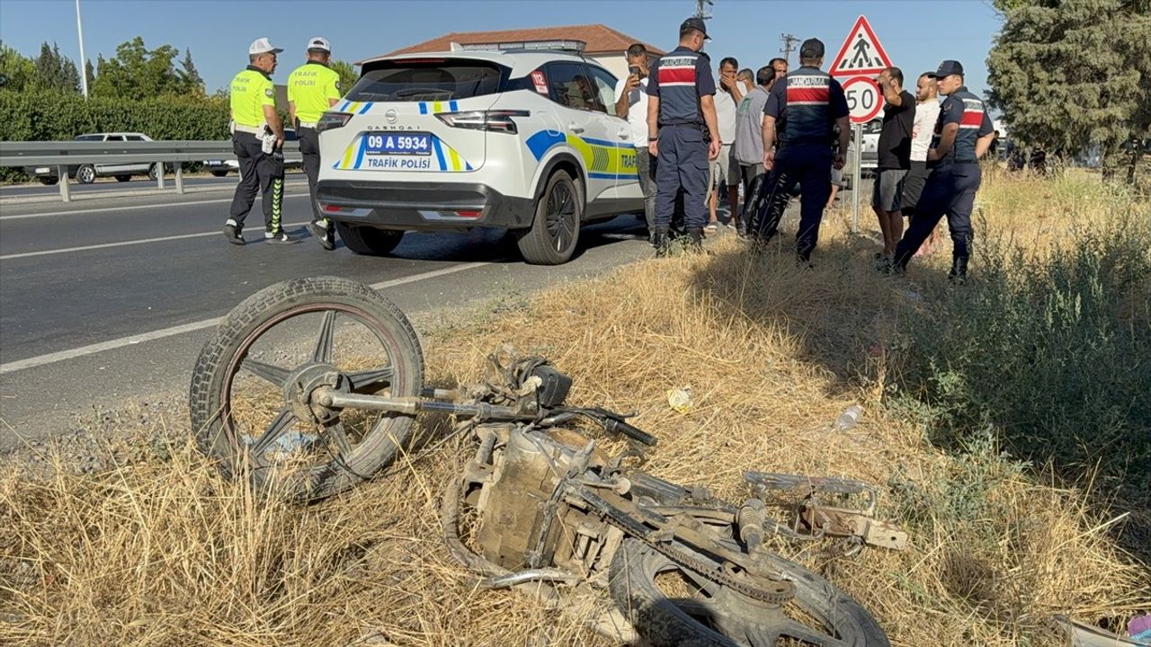 Aydın'da Motosiklet Kazasında Kamyonet Sürücüsü Yakalandı