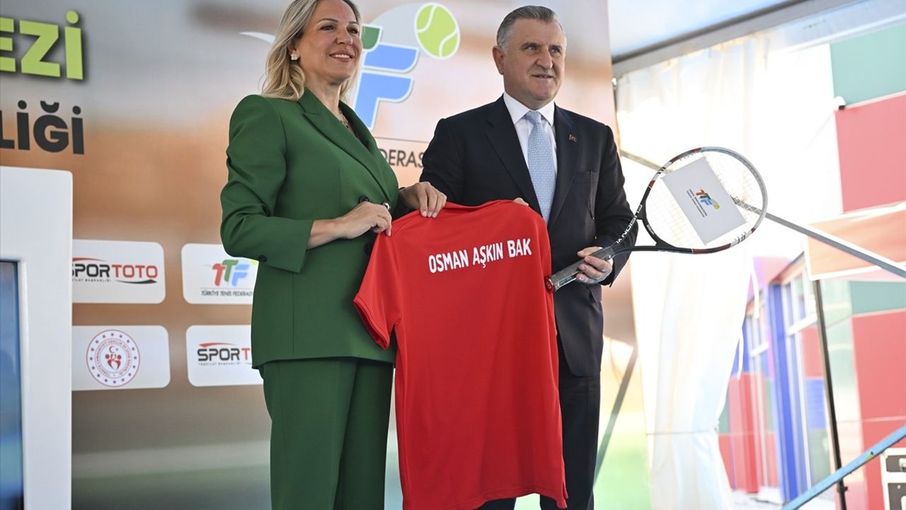 Bakan Bak: Türkiye'de Spor Tesisi Devrimi — TTF Ankara Tenis Eğitim Merkezi Açıldı