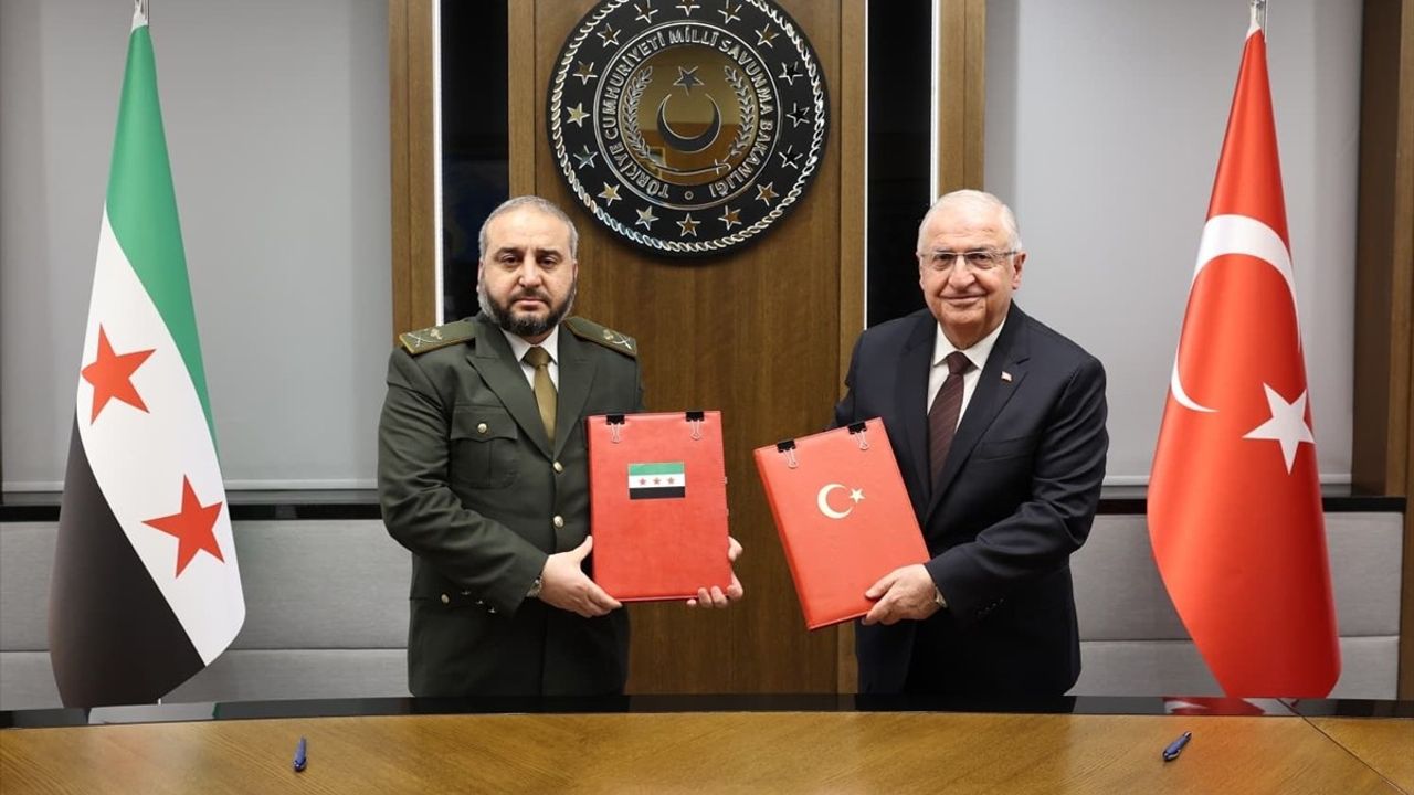 Bakan Güler Suriye Heyetiyle Görüştü: Ortak Eğitim ve Danışmanlık Mutabakatı İmzalandı