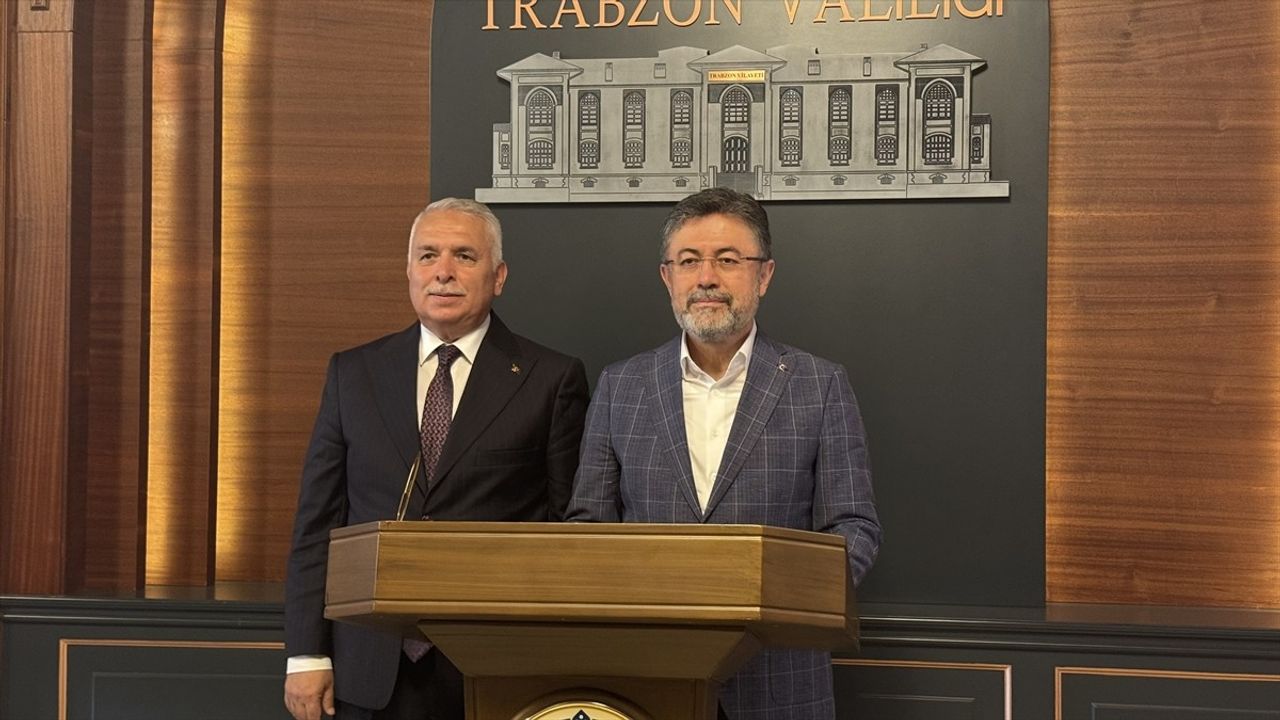 Bakan İbrahim Yumaklı Trabzon'da: Su Ürünleri Enstitüsü ve Resmi Temaslar