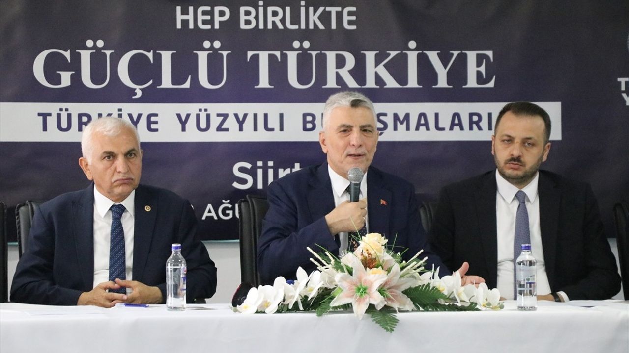 Bakan Ömer Bolat Siirt'te: "Terör bitirildi" ve 100 milyon lira esnaf paketi