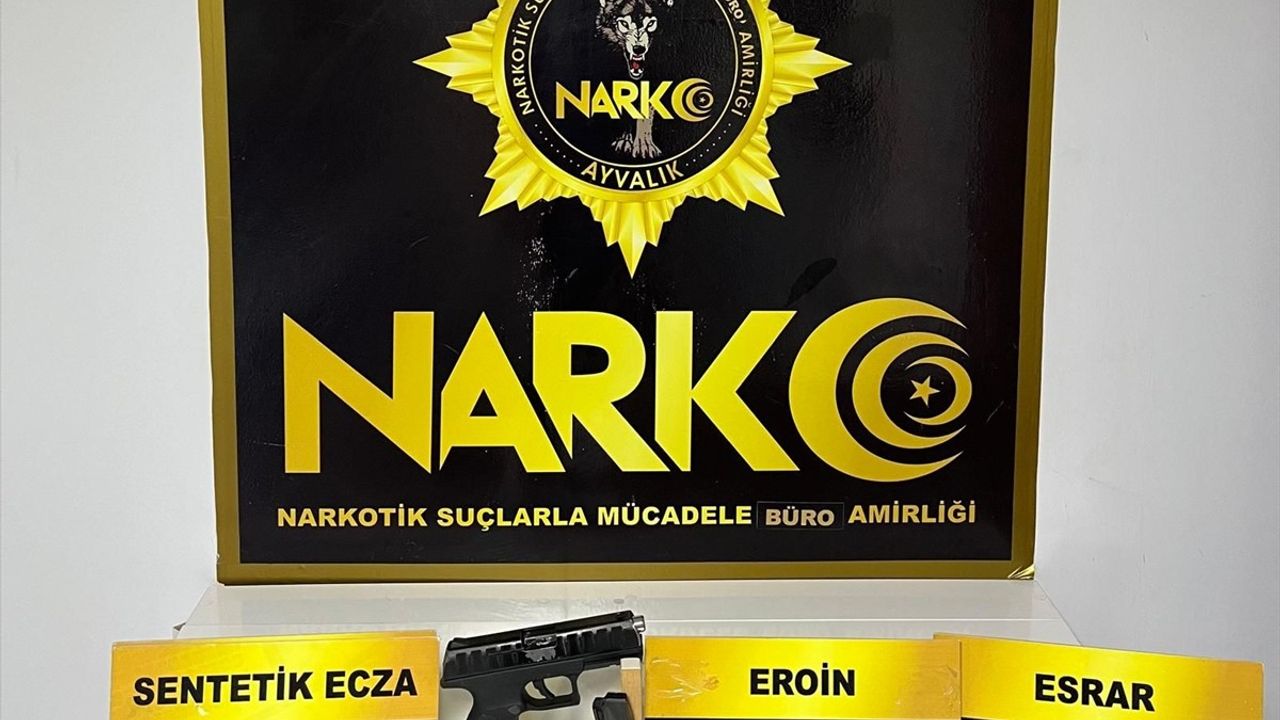 Balıkesir Ayvalık'ta Uyuşturucu Operasyonu: 3 Kişi Tutuklandı