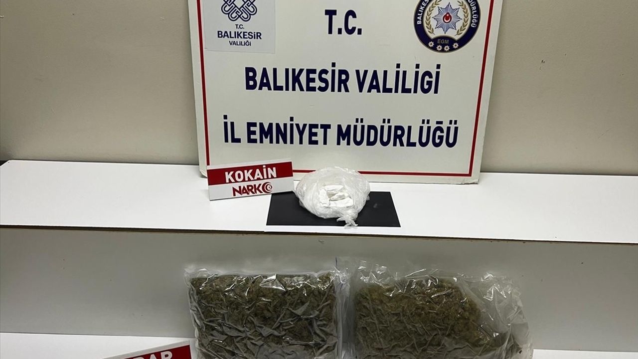 Balıkesir'de Uyuşturucu Operasyonu: 1 Kişi Tutuklandı