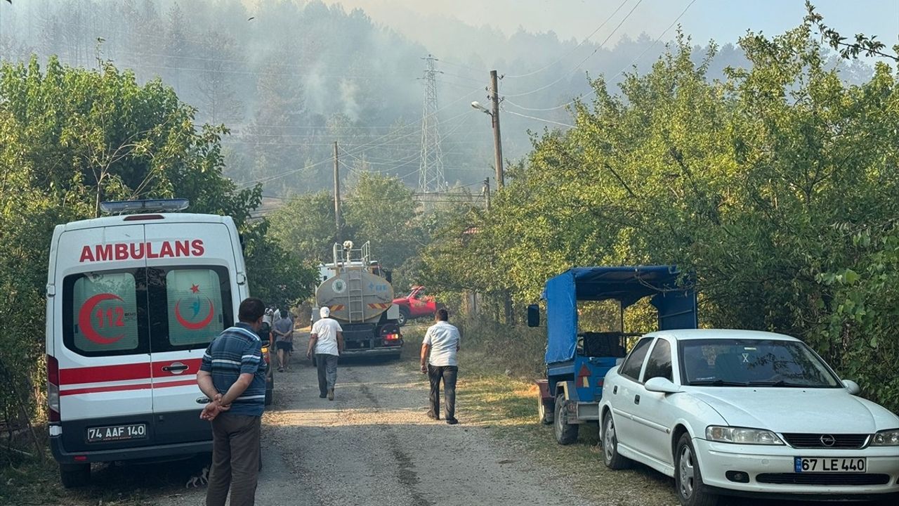 Bartın'daki Orman Yangını Kontrol Altına Alındı