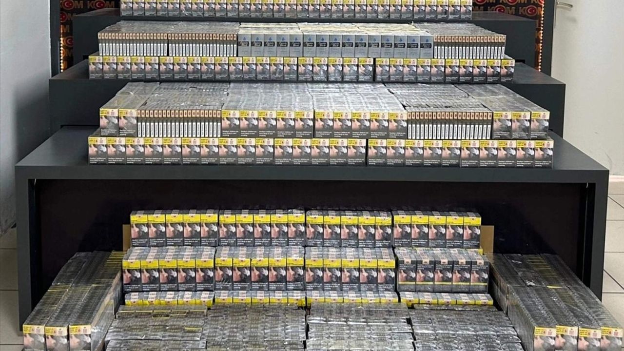 Batman'da Kaçak Sigara Operasyonu: 7.200 Paket Ele Geçirildi
