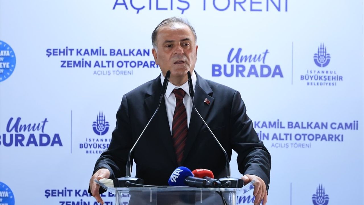 Bayrampaşa'da Yeni Zemin Altı Otopark Hizmete Açıldı