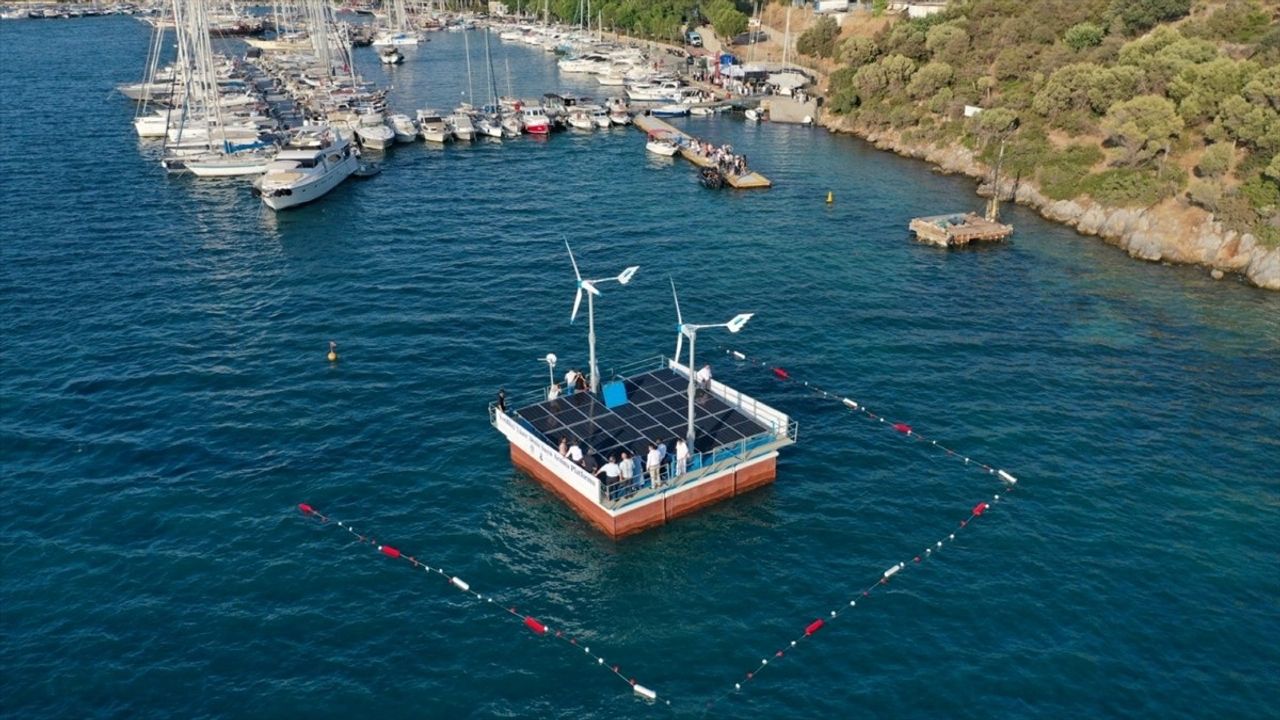 Bodrum’da Yüzer Deniz Suyu Arıtma Platformu Tanıtıldı