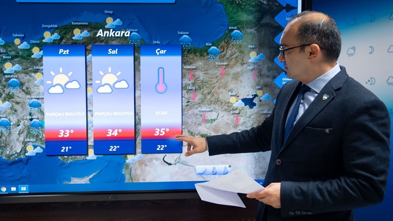 Bu Hafta Hava Sıcaklıkları Mevsim Normallerinin Üzerinde Kalacak