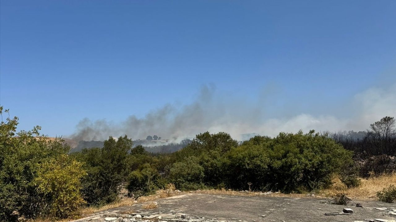 Bursa Başköy'de Orman Yangını: Havadan ve Karadan Müdahale Sürüyor
