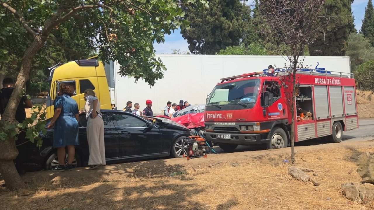 Bursa'da Korkunç Kaza: 1 Ölü, 7 Yaralı
