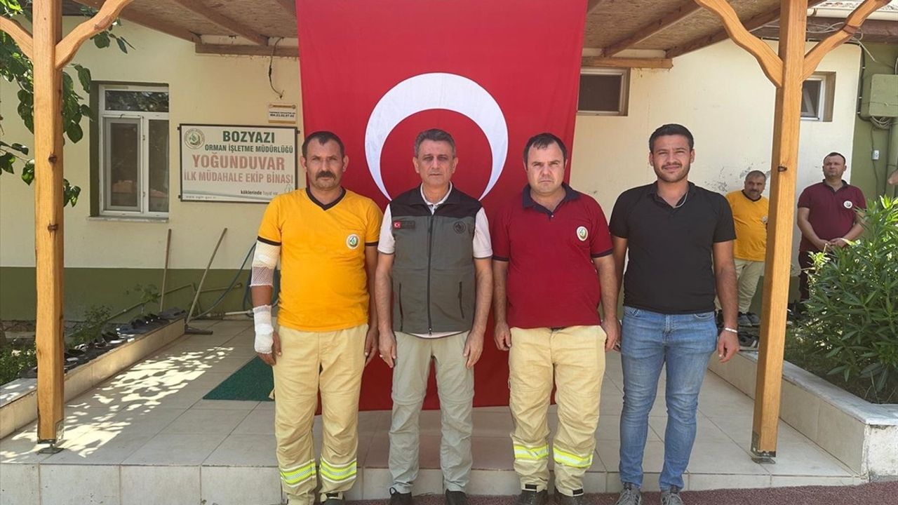 Bursa'daki Orman Yangınında Yaralanan Üç Ormancı Tedavi Sonrası Görevlerine Döndü