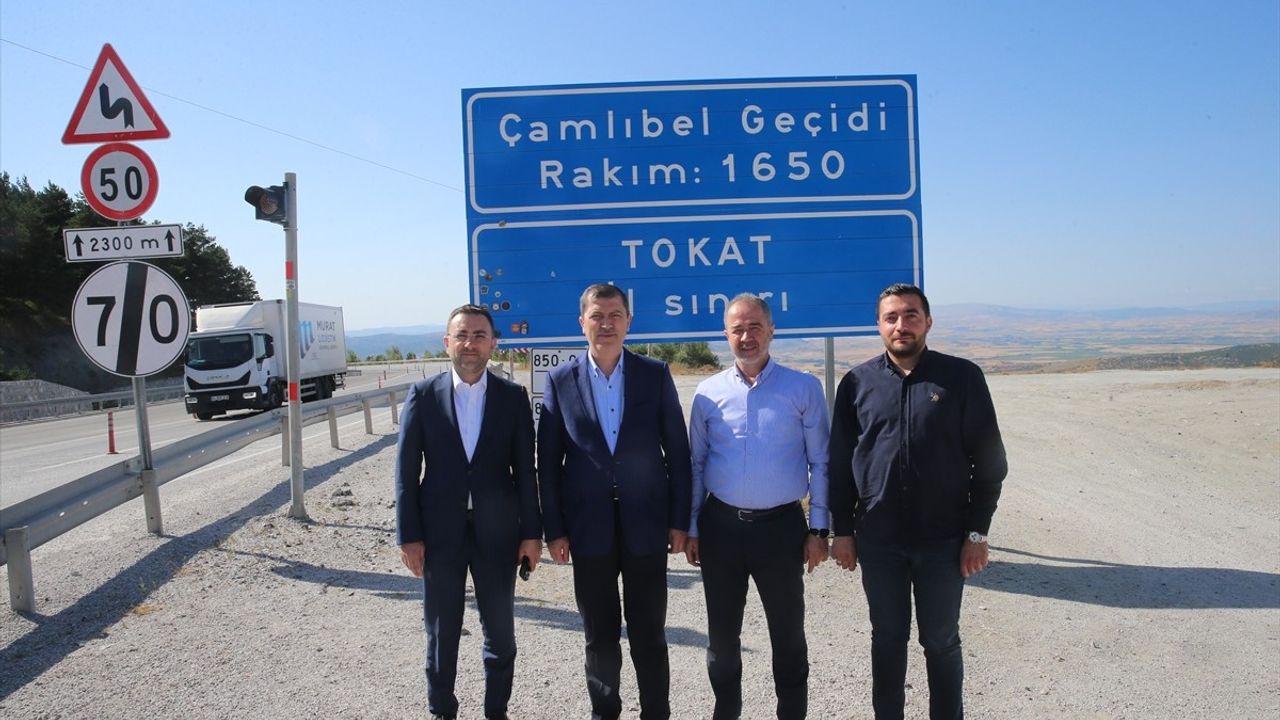 Çamlıbel Tüneli İhalesi 23 Eylül'de — Arslan Tokat-Sivas Yolunda İnceleme