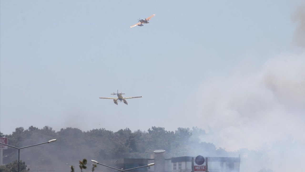 Çanakkale'de Orman Yangınına Hızlı Müdahale