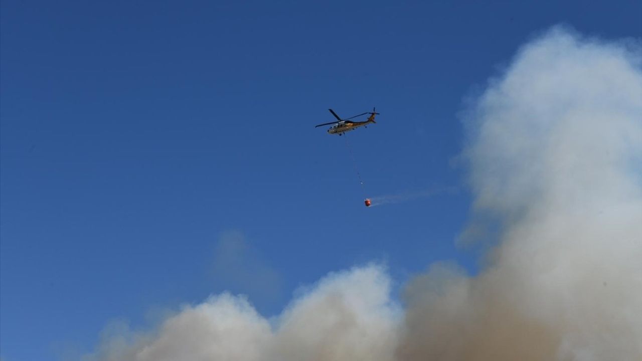 Çanakkale'de Tarım Arazisinde Yangın: Hızla Yayılıyor