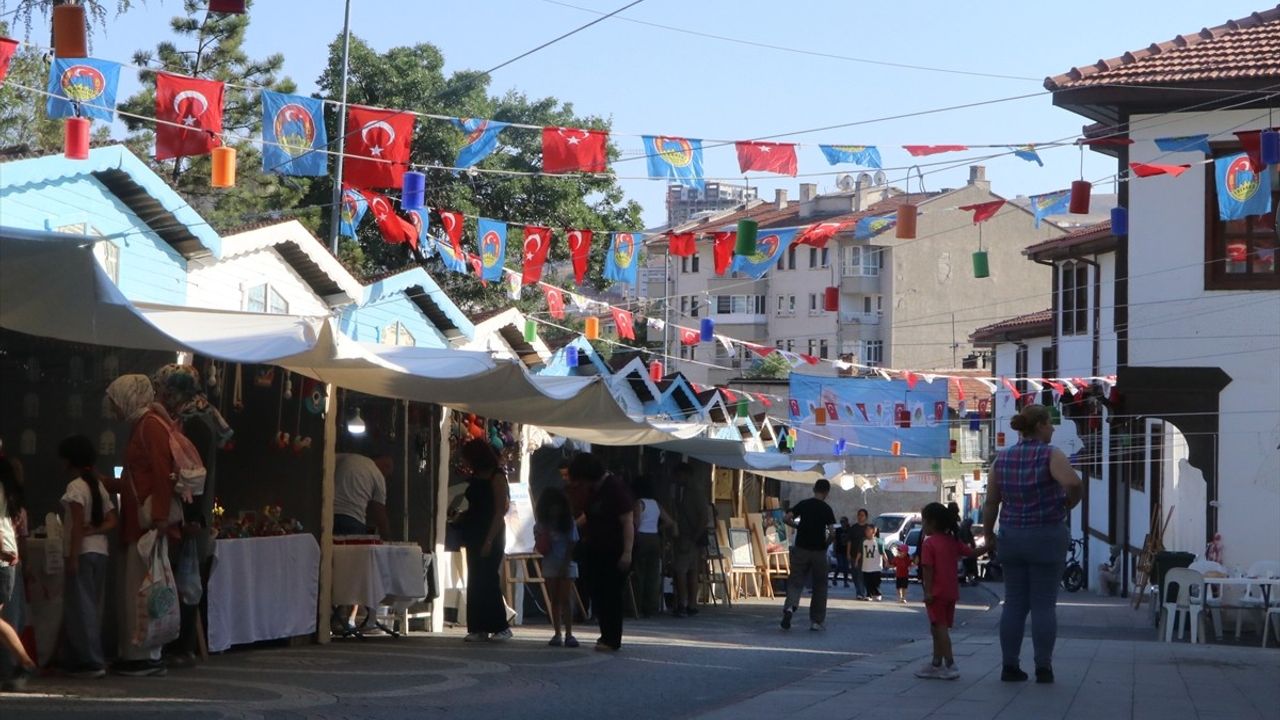 Çankırı'da Sanat Sokağı Açıldı