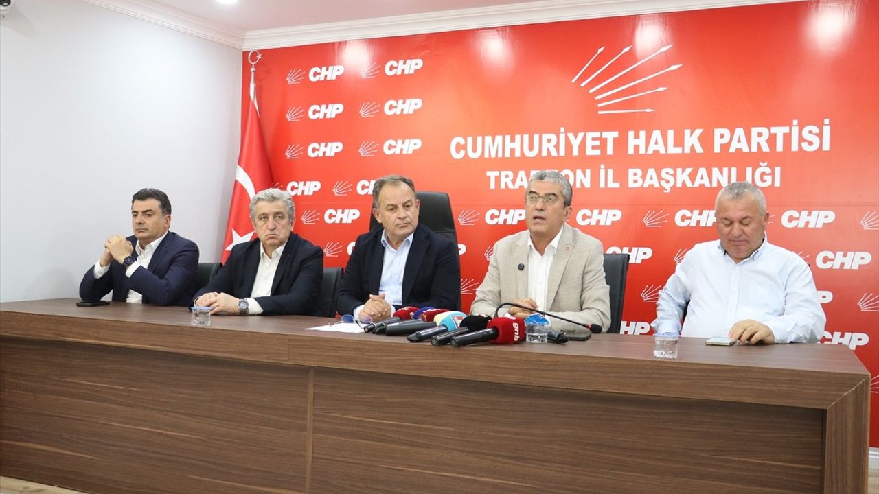 CHP Heyeti Trabzon'da: Gökhan Günaydın Ağustos Boyu Saha Çalışmalarında