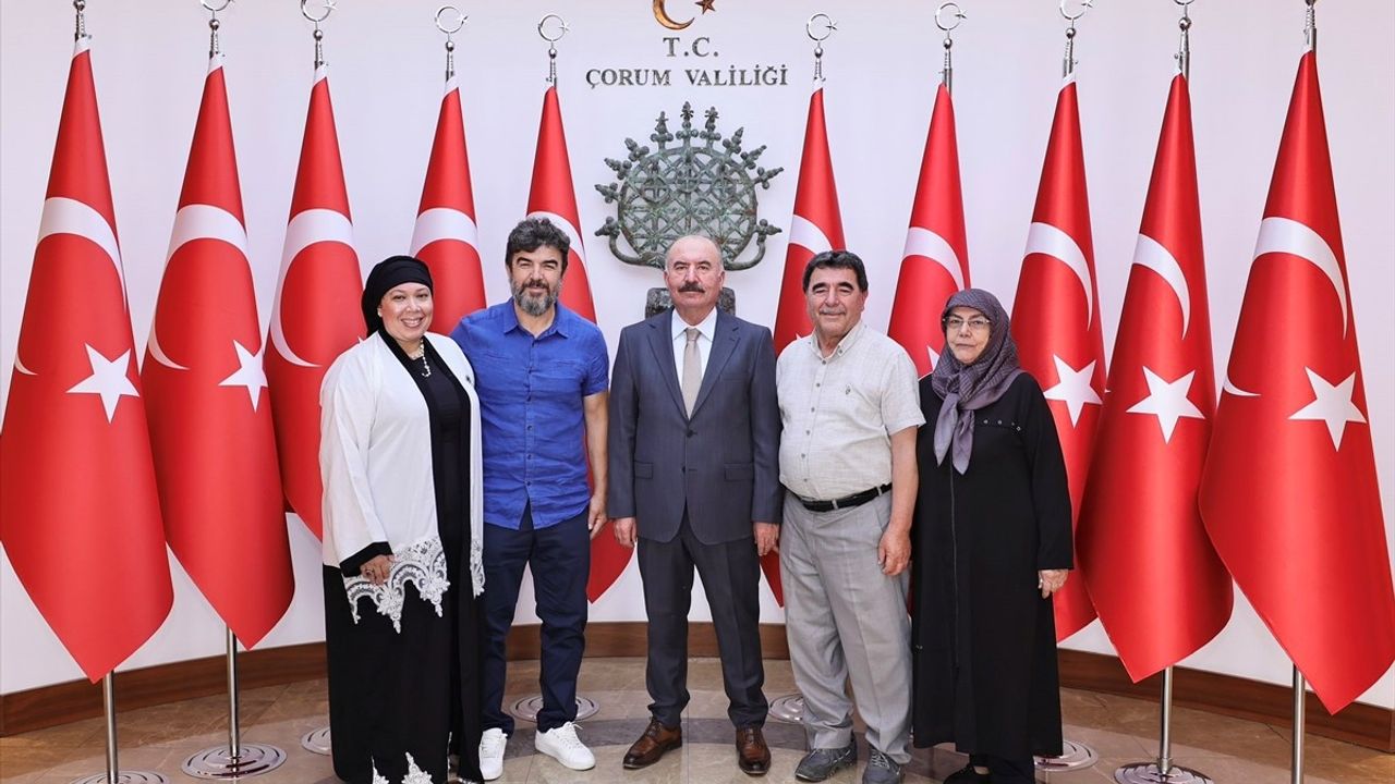 Çorum'da 15 Temmuz Gazisi Telat Kahyaoğlu'na Devlet Övünç Madalyası